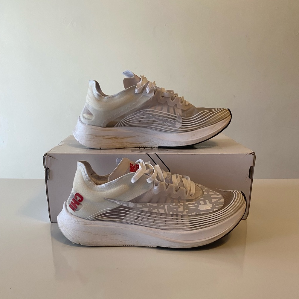 Nike Zoom Fly SP React Running Shoes Chicago Marathon Men Size 8